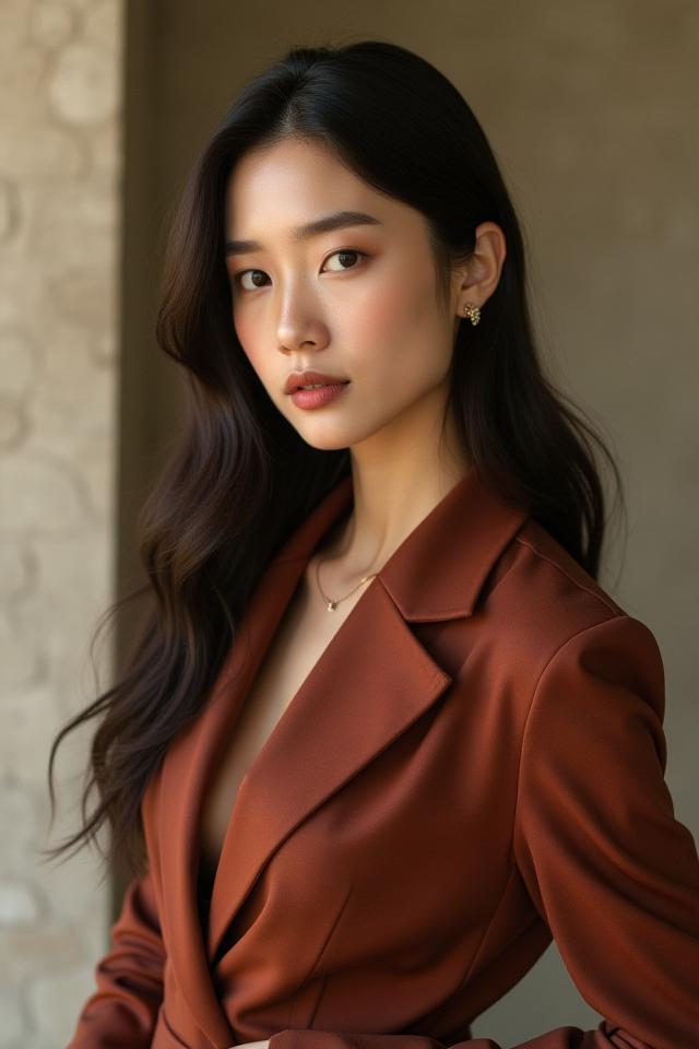 모델 김지우 패션 화보